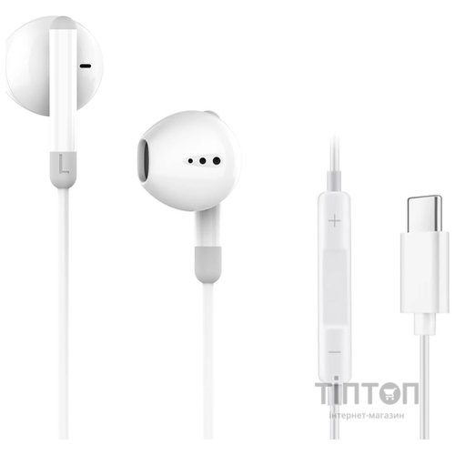 Гарнітура ERGO VM-730 Type-C White