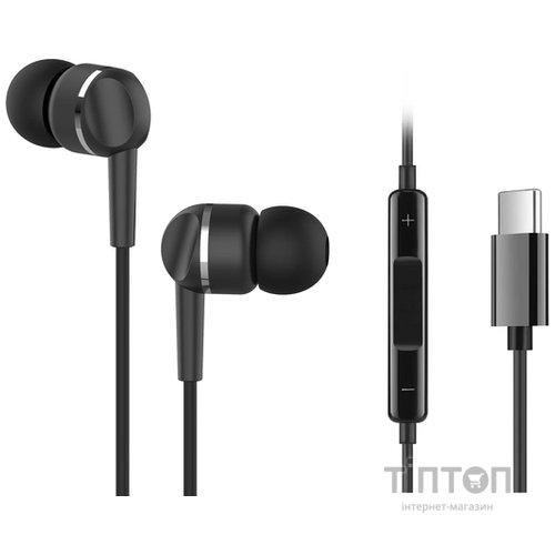 Гарнітура ERGO VM-735 Type-C Black