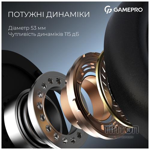 Гарнітура GamePro Asgard Freya Pro Black (HSW201B)