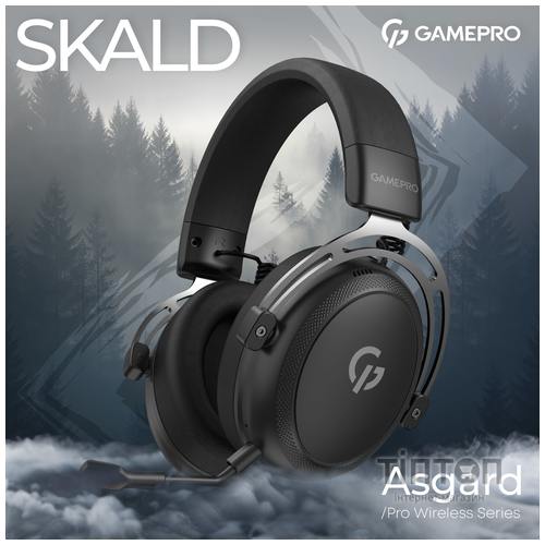 Гарнітура GamePro Asgard Skald Black (HSW160B)
