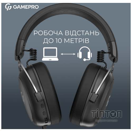 Гарнітура GamePro Asgard Skald Black (HSW160B)