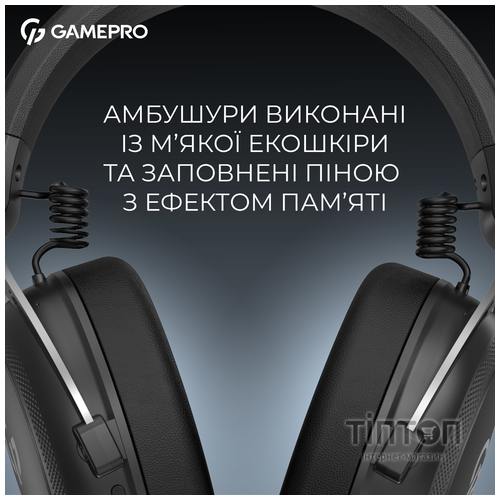 Гарнітура GamePro Asgard Skald Black (HSW160B)