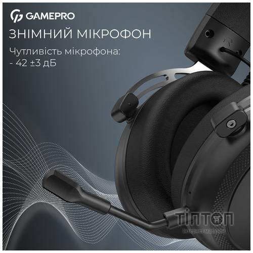 Гарнітура GamePro Asgard Skald Black (HSW160B)