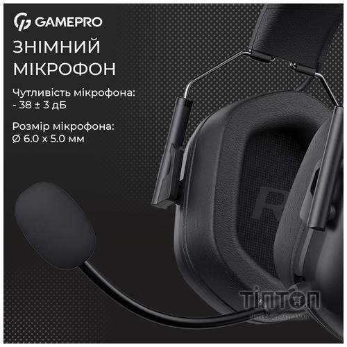 Навушники GamePro Genesis Hunter Black (HS1350B)