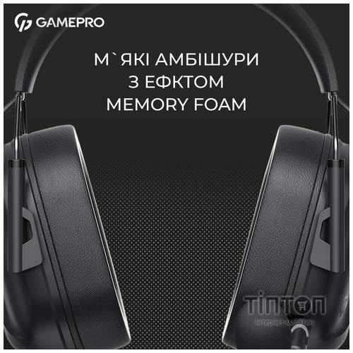 Навушники GamePro Genesis Hunter Black (HS1350B)