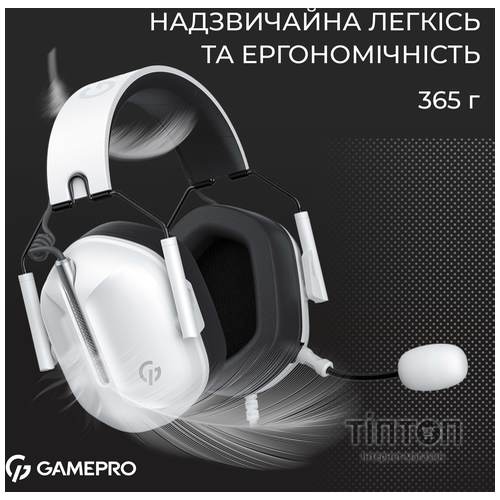 Гарнітура GamePro Genesis Hunter White (HS1350W)