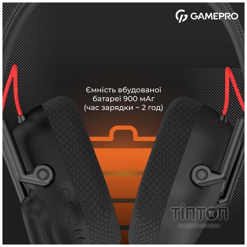 Гарнітура GamePro Genesis Mercury Pro Black (HSW120B)
