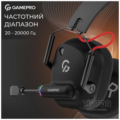 Гарнітура GamePro Genesis Mercury Pro Black (HSW120B)
