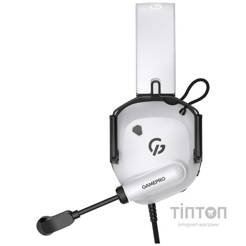 Гарнітура GamePro Genesis Mercury White (HS120W)