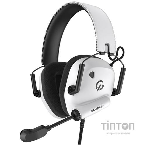 Навушники GamePro Genesis Mercury USB White (HS120W)