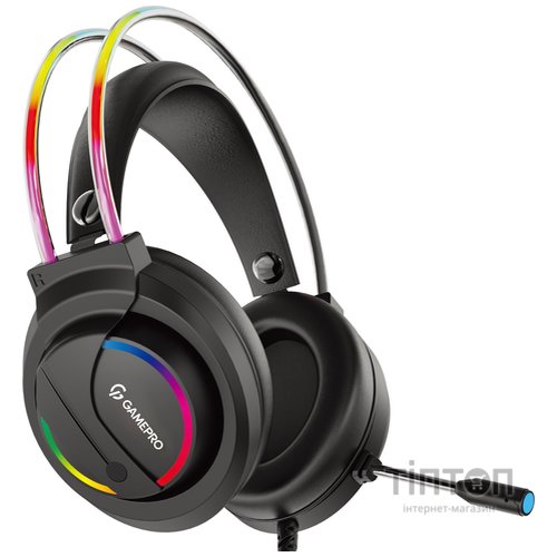 Гарнітура GamePro Nitro HS733 Black