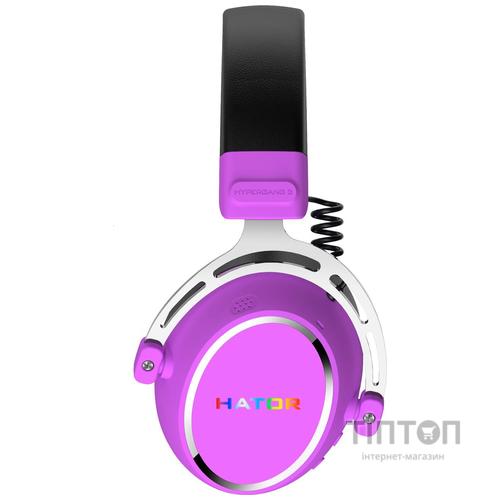 Навушники Hator Hypergang 3 Hi-Res Cyber Violet (ESH52)