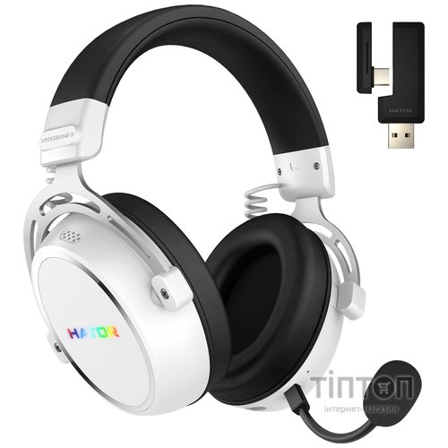 Навушники Hator Hypergang 3 Wireless White (ESH56)
