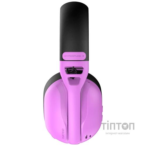 Навушники Hator Hyperpunk 3 Wireless Hi-Res SyncHUB connection Cyber Violet (ESH19)