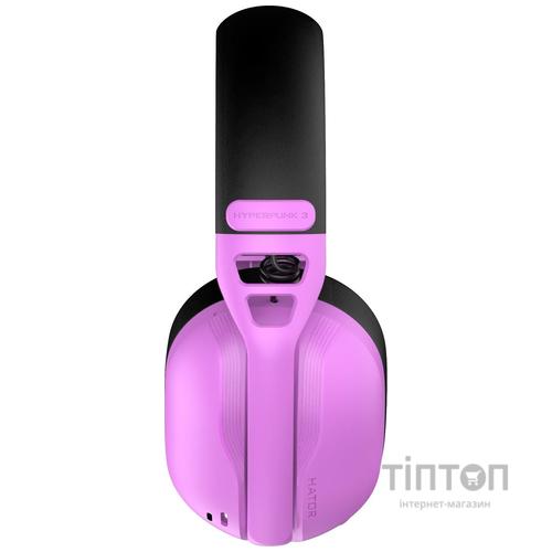 Навушники Hator Hyperpunk 3 Wireless Hi-Res SyncHUB connection Cyber Violet (ESH19)