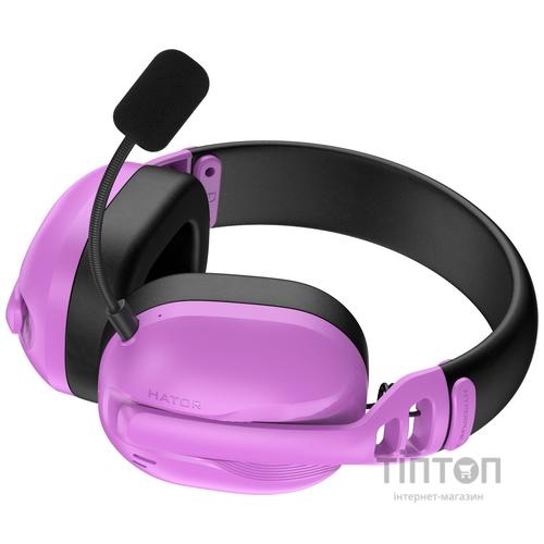Навушники Hator Hyperpunk 3 Wireless Hi-Res SyncHUB connection Cyber Violet (ESH19)