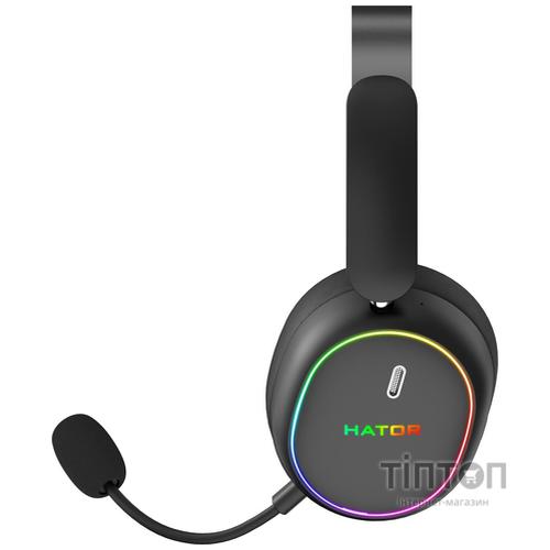 Навушники Hator Phoenix 2 Wireless Hi-Res SyncHUB connection Black (ESH40)