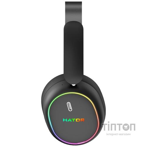 Навушники Hator Phoenix 2 Wireless Hi-Res SyncHUB connection Black (ESH40)