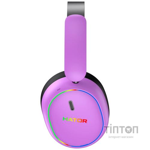Навушники Hator Phoenix 2 Wireless Hi-Res SyncHUB Cyber Violet (ESH42)