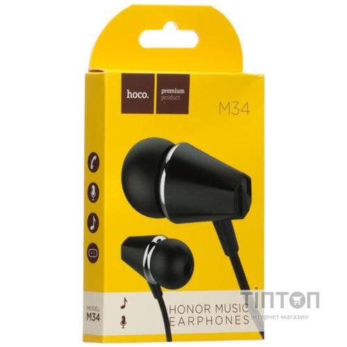 Гарнітура Hoco M34 Black