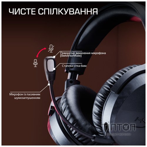 Навушники HyperX Cloud Stinger 3 Wired Black (BS1T5AA)