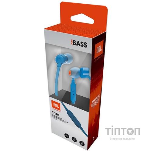 Гарнітура JBL T110 Blue