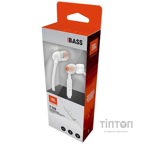 Гарнітура JBL T110 White