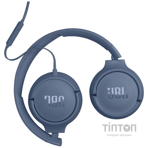 Гарнiтура JBL Tune 520C Blue (JBLT520CBLU)