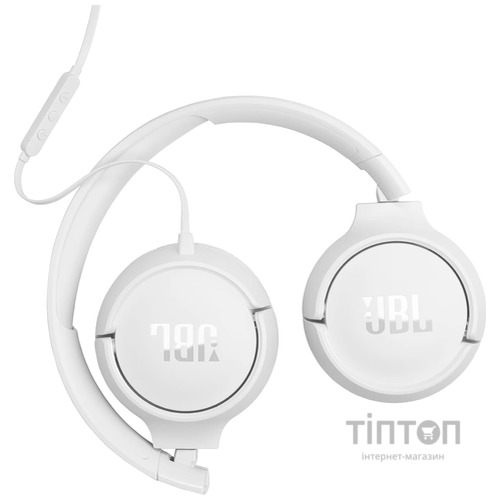 Гарнiтура JBL Tune 520C White (JBLT520CWHT)