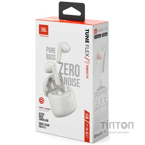 Навушники JBL Tune Flex White (JBLTFLEXWHT)