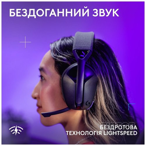 Гарнітура Logitech G321 Lightspeed Black (981-001563)