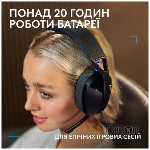 Гарнітура Logitech G321 Lightspeed Black (981-001563)