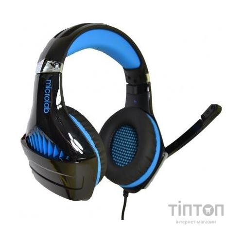 Гарнітура Microlab G6 Black/Blue (G6B)