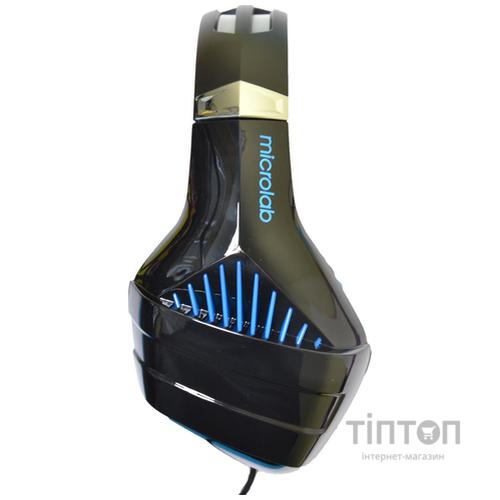 Гарнітура Microlab G6 Black/Blue (G6B)