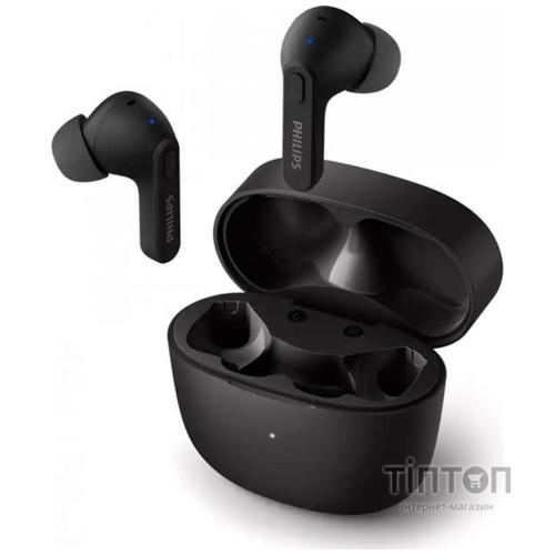 Навушники Philips TAT2206 True Wireless IPX4 Black (TAT2206BK/00)