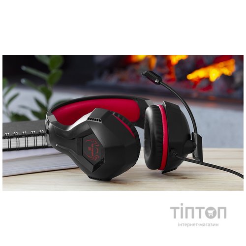 Гарнітура REAL-EL GDX-7575 Black/Red