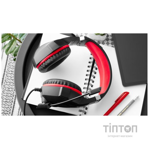 Гарнітура REAL-EL GDX-7575 Black/Red