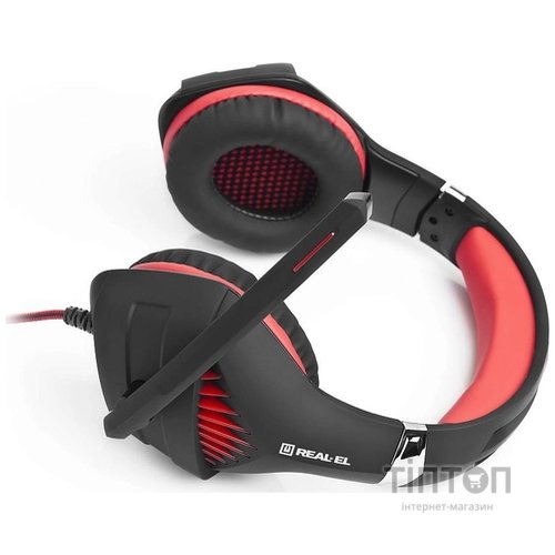Гарнітура REAL-EL GDX-7600 Black/Red