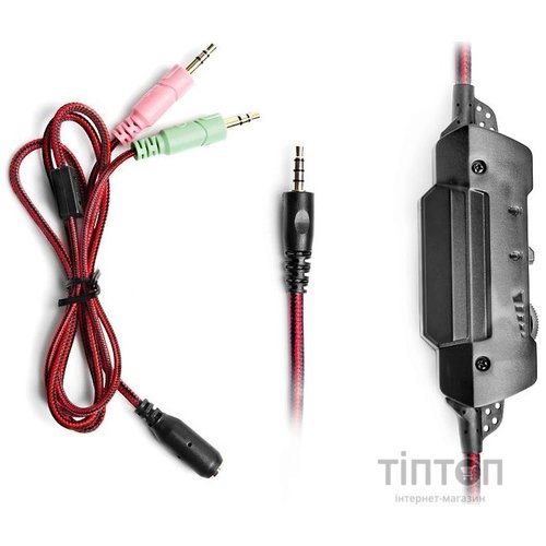Гарнітура REAL-EL GDX-7600 Black/Red