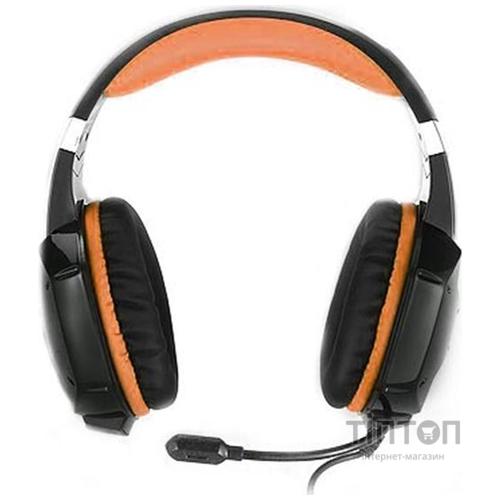 Гарнітура REAL-EL GDX-7700 Black/Orange UAH
