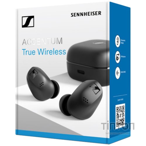Гарнітура Sennheiser Accentum True Wireless Black