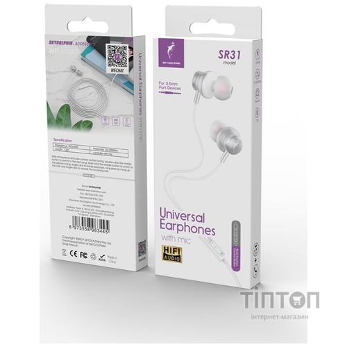 Гарнітура SkyDolphin SR31 White (SDHF-000488)