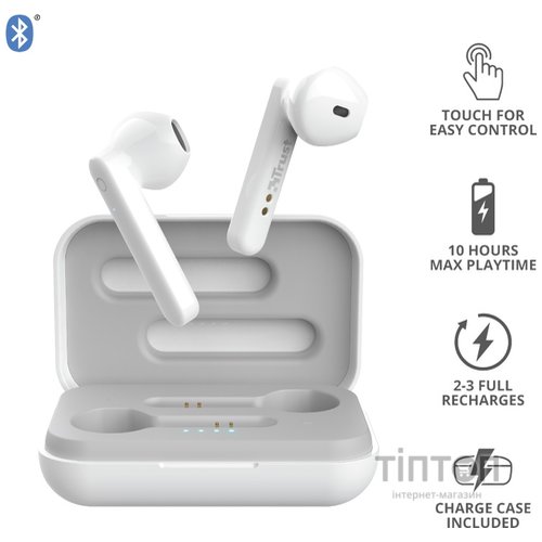 Гарнітура Trust Primo Touch White (23783_TRUST)