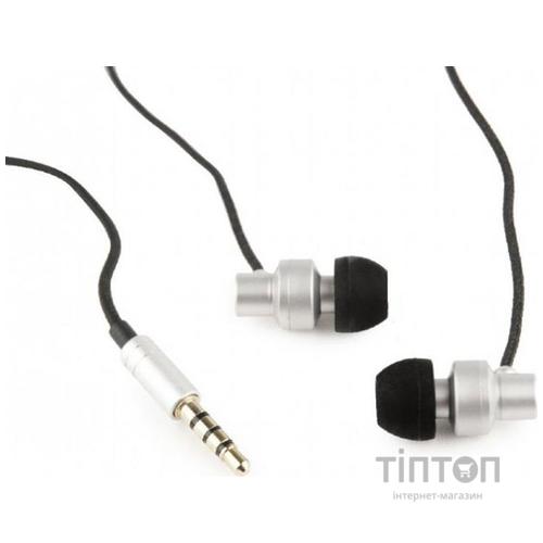 Навушники Gembird MHS-EP-CDG-S Grey (MHS-EP-CDG-S)