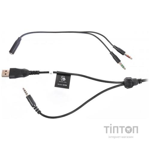 Гарнитура A4Tech Bloody G200 Black/Red