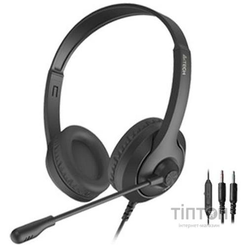 Гарнитура A4Tech FH100 Stone Black