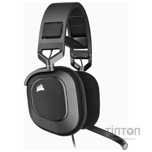 Навушники Corsair HS80 RGB USB Headset Carbon (CA-9011237-EU)