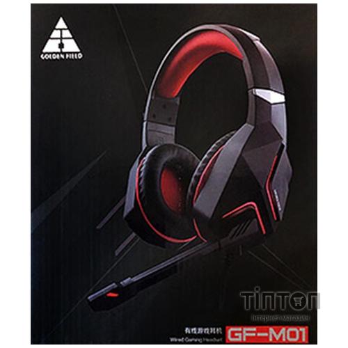 Гарнитура Golden Field GF-M01 Black (9590010685)