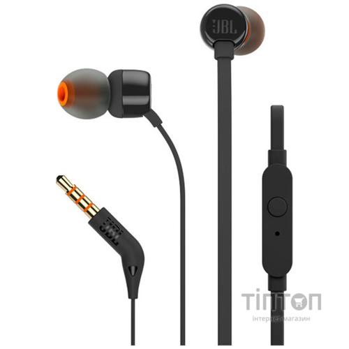 Гарнитура JBL T110 Black (JBLT110BLK)