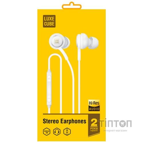 Гарнитура Luxe Cube HiRez Audio White (7775557575655)